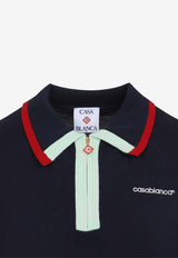 Knitted Track Polo T-shirt