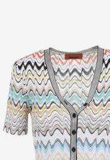 Zigzag Knit Top