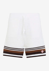 Openwork Crochet Knit Shorts