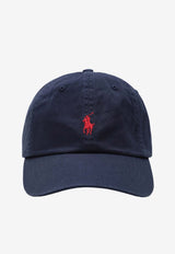 Polo Ralph Lauren Logo Embroidered Baseball Cap Blue 710548524014CO/T_POLOR-NN