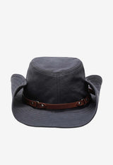 Miu Miu Logo Cowboy Hat Gray 5HC2212G8G/S_MIU-F063H