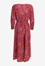 Camino Floral Midi Dress