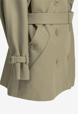 Scacio Double-Breasted Trench Coat