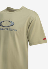 Oakley New Retro X-Metal Crewneck T-shirt Beige FOA40878889C_ab60ee43-093d-4140-8944-afb442d048d9