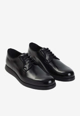 Redruth Brushed Leather Derby Shoes
