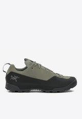 Konseal Low Nubuck Leather Sneakers