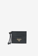 Prada Triangle Logo Cardholder Black 1MC0252CYR/T_PRADA-F0002