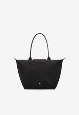Longchamp Large Le Pliage One Canvas Tote Bag Black L1899979/T_LONG-001