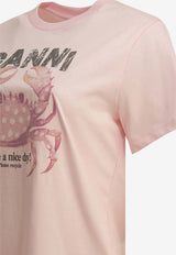Crab Print T-shirt