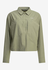 Arc'teryx Clarkia Long-Sleeved Shirt Green X000010240CLARKIA SL ODHRTHABITAT_507a1be4-42f5-4019-977e-8648f3783bf6