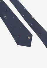 Polka Dot Rabbit Tie