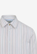 Signature Stripe Long-Sleeved Shirt