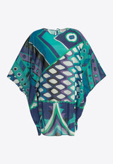 Pucci Vivara Print Mini Kaftan Dress Multicolor 6HRL216H844021_a13b7703-5243-476e-aa58-2db79c30cfcd