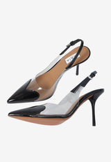 Alaïa Le Coeur 90 Slingback Pumps Black AA3E083CK150--999