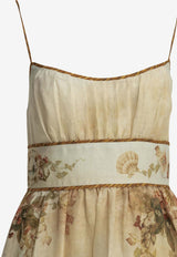 Zimmermann Mahon Printed Flared Midi Dress Multicolor 7895DSS263ISMB_2804229a-90b4-4671-bcb5-557ad7401639