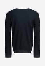 Valentino VLogo Crewneck Sweater Blue 9V3KC38PBH9598_89fa7569-fb38-42e3-b35e-370baf4b4956