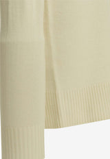 Toteme Cashmere Knit Turtleneck Sweater Cream 252-WRT0474-YA0016-116ECRU_5b96939f-f7f1-4dac-987a-cf987f305e81