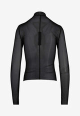 Rick Owens Gary Slim-Fit Asymmetric-Zip Jacket Black RO01F6701TUS_09