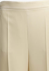 Valentino Silk Tailored Pants Cream 9B3RB7151MMAD6_7dd3c04c-e137-4d3d-80bf-30e075107e0c