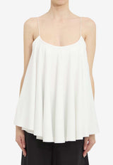 Jacquemus Voile Strappy Top White ETOW00903A-K00303-100