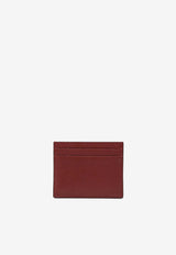 Valentino VLogo Grained Leather Cardholder Red 9Y2P0AP4UAG/T_VALE-AQS