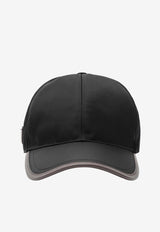 Prada Speedrock Triangle Logo Baseball Cap Black 2HC2742HE1/S_PRADA-F0002