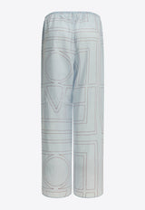 Toteme Monogram Casual Pants Light Blue 243-WRB1092-FB0239-206SKY_2b9dc62f-11dc-41ad-9775-c68cc7850550