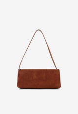 Museo Suede Leather Shoulder Bag