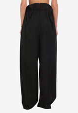 Khaite Kira Oversized Pants Black 3210586--200