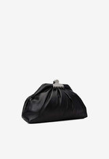 Marc Jacobs Medium Glam Leather Clutch Black 2R5HCL003H01_001