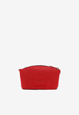 Marc Jacobs Beauty Bag in Pebbled Leather Red 2R4SCP003S02_617