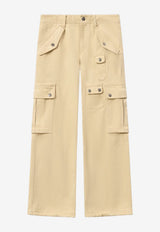 Isabel Marant Josine Wide-Leg Pants Beige PA0691FAD2E02I_90BE