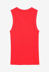 Loewe Anagram Rib Knit Tank Top Red S359Y55K51VI/T_LOEW-7100