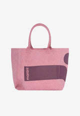 Isabel Marant Small Yenky Canvas Tote Bag Pink PM0002FBD1X07M_40AK