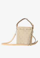 Tory Burch T Monogram Jacquard Bucket Bag Sand 186840--250