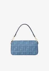 Fendi Baguette Woven Raffia Shoulder Bag Blue 8BR600AY6G/T_FENDI-F1X82