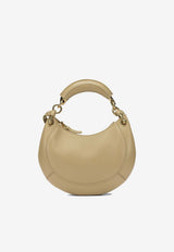 Chloé Small Banana Leather Shoulder Bag Beige CH26AS921S6024F_8e99eff7-61e9-4394-a73c-82bcb79aabe4