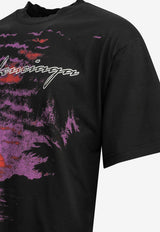 Balenciaga Dream Printed T-shirt Black A00497TUVO91000_727b1c98-c521-4d56-93be-3241f5a2c04e