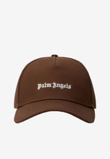 Palm Angels Classic Logo Cap Brown PMLB104S26FAB004_6003
