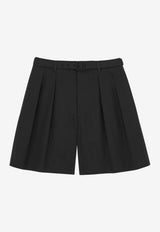 Saint Laurent Tailored Bermuda Shorts Black 860929Y1H48/S_YSL-1000