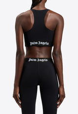 Palm Angels Classic Logo Sports Top Black PWVO024S26FAB001_1010