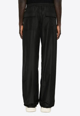 Moncler + Rick Owens Drawstring Track Pants Black MU01F2A02M8115_999