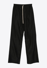 Moncler + Rick Owens Drawstring Track Pants Black MU01F2A02M8115_999