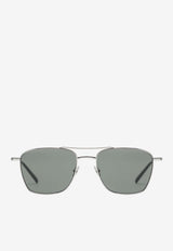 Saint Laurent Joe Aviator Sunglasses Gray 862858Y9973/S_YSL-8130