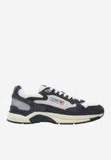 Autry Hyperway Sneakers in Mesh and Suede Blue HYLMSA06/S_AUTRY-SA06