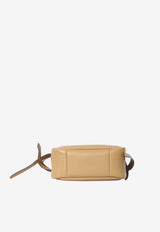 Tory Burch Mini Romy Hammered Leather Bucket Bag Brown 179988--227