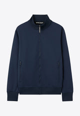 Palm Angels Back Curved Logo Track Jacket Navy PMBD089S26FAB001_4603
