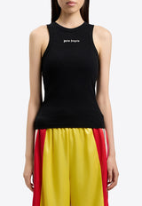 Palm Angels Classic Logo Tank Top Black PWAC024S26JER001_1003