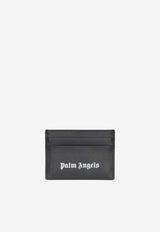 Palm Angels Classic Logo Leather Cardholder Black PWND015S26LEA001_1003