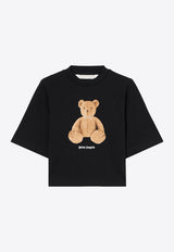 Palm Angels Teddy Bear Print Boxy T-shirt Black PWAA079S26JER006_1060